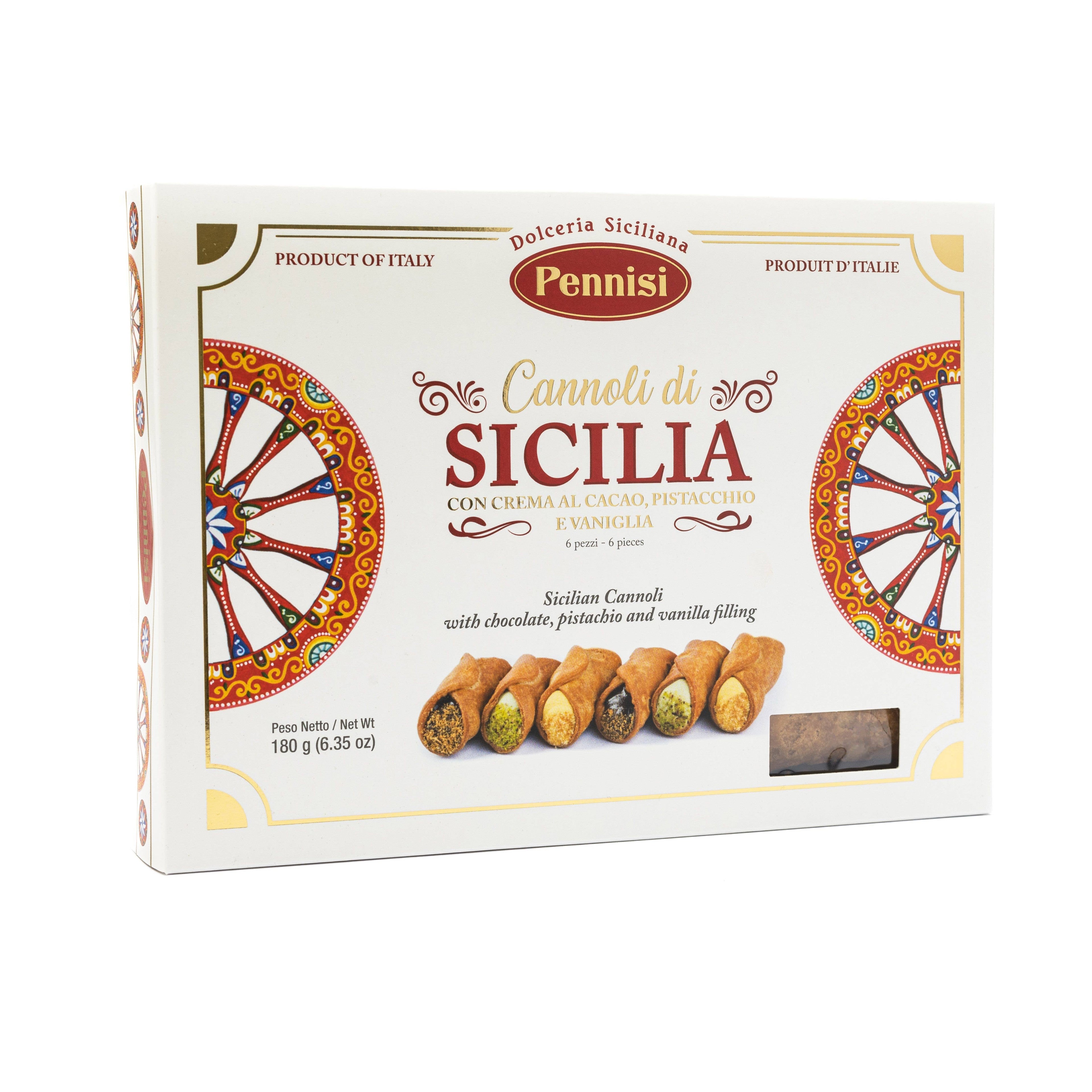 Cannoli filled 6 pcs