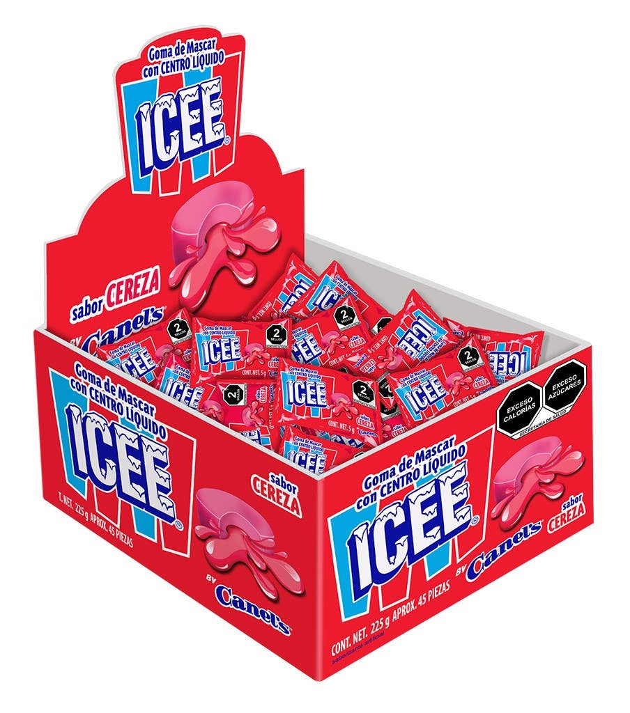 🍒 ICEE Liquid Center Bubble Gum (Cherry) 💥