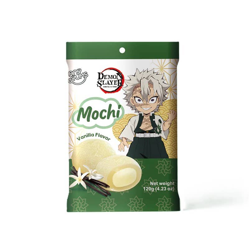 👹 Demon Slayer Vanilla Mochi (120g Bag) 🍥