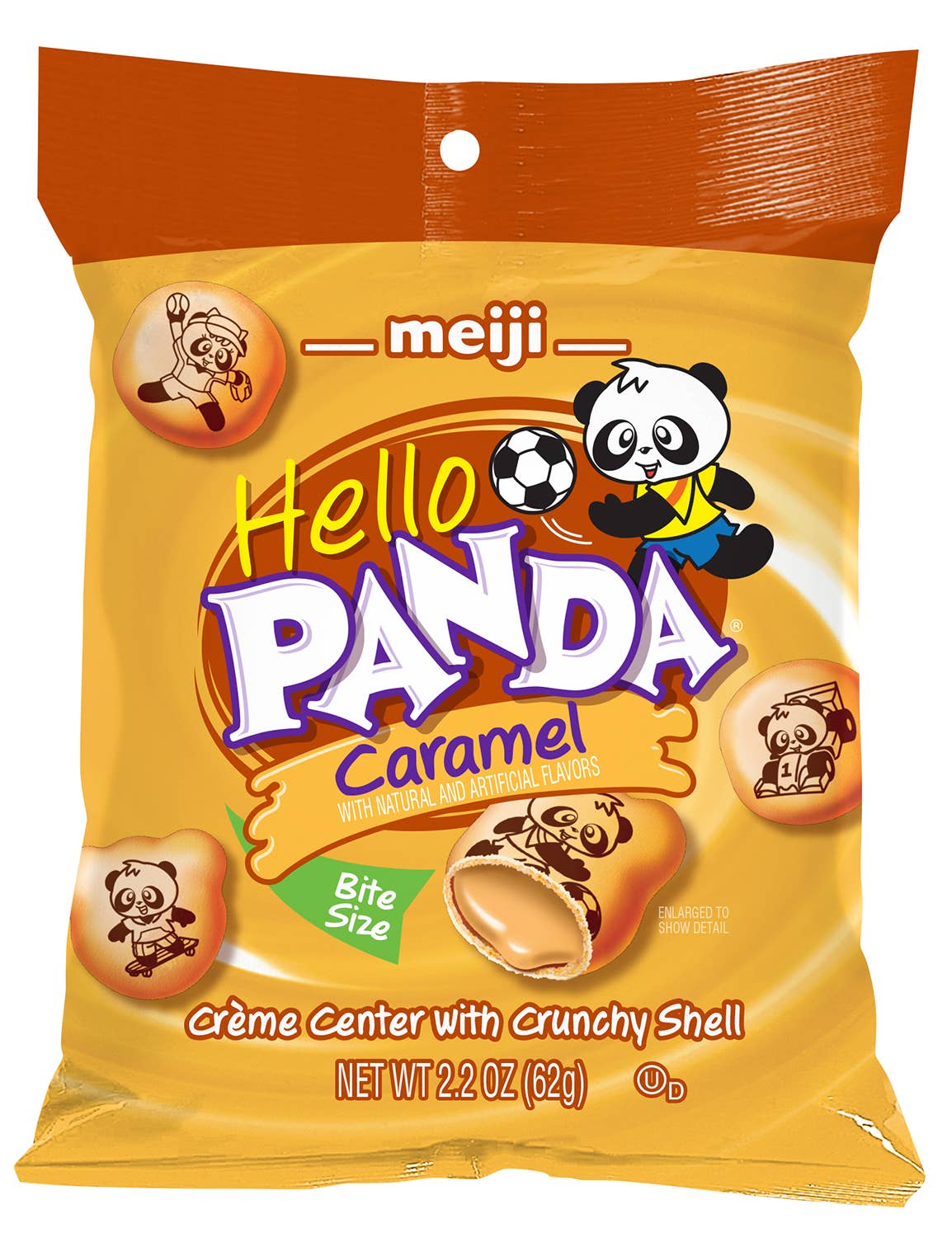 🐼 Meiji Hello Panda (Caramel) 🍯2.2oz Bag