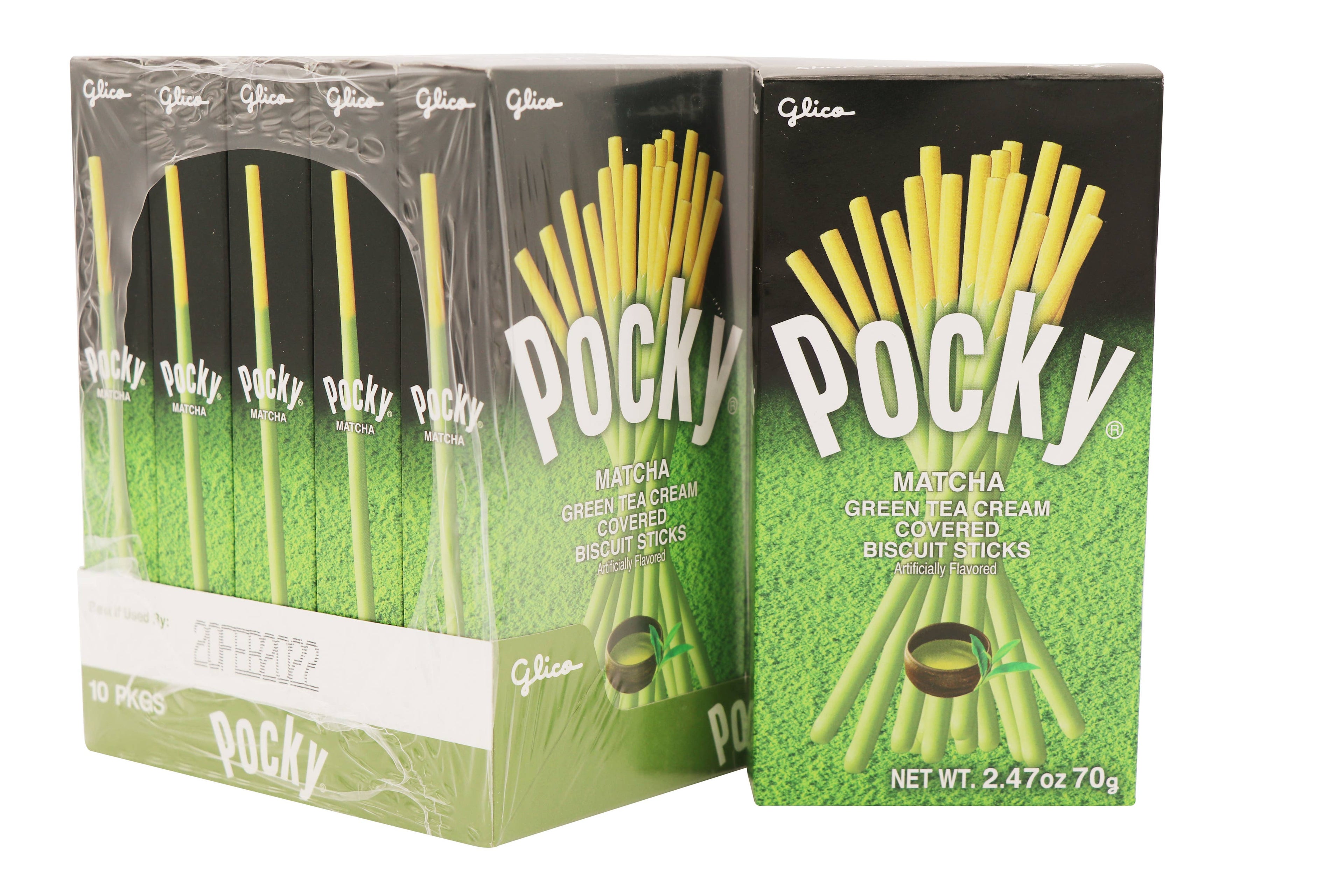 🍵 Pocky Matcha Green Tea (70g) 💚