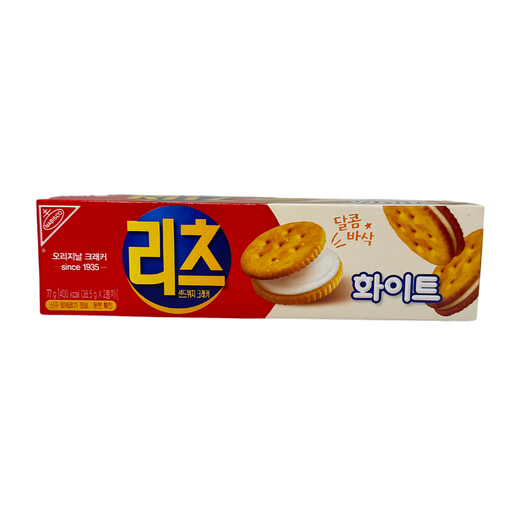 🇰🇷 Korean Ritz Sandwich Crackers (White Chocolate / Vanilla Cream) 🍫