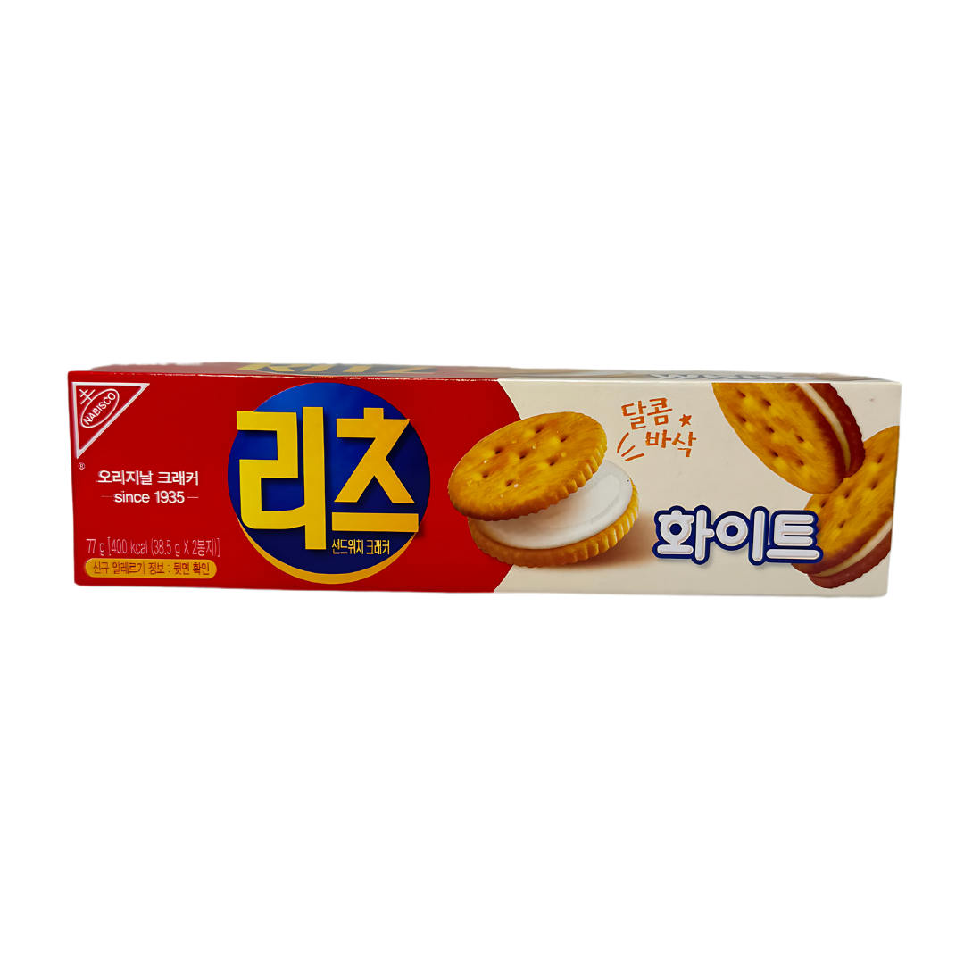 🇰🇷 Korean Ritz Sandwich Crackers (White Chocolate / Vanilla Cream) 🍫