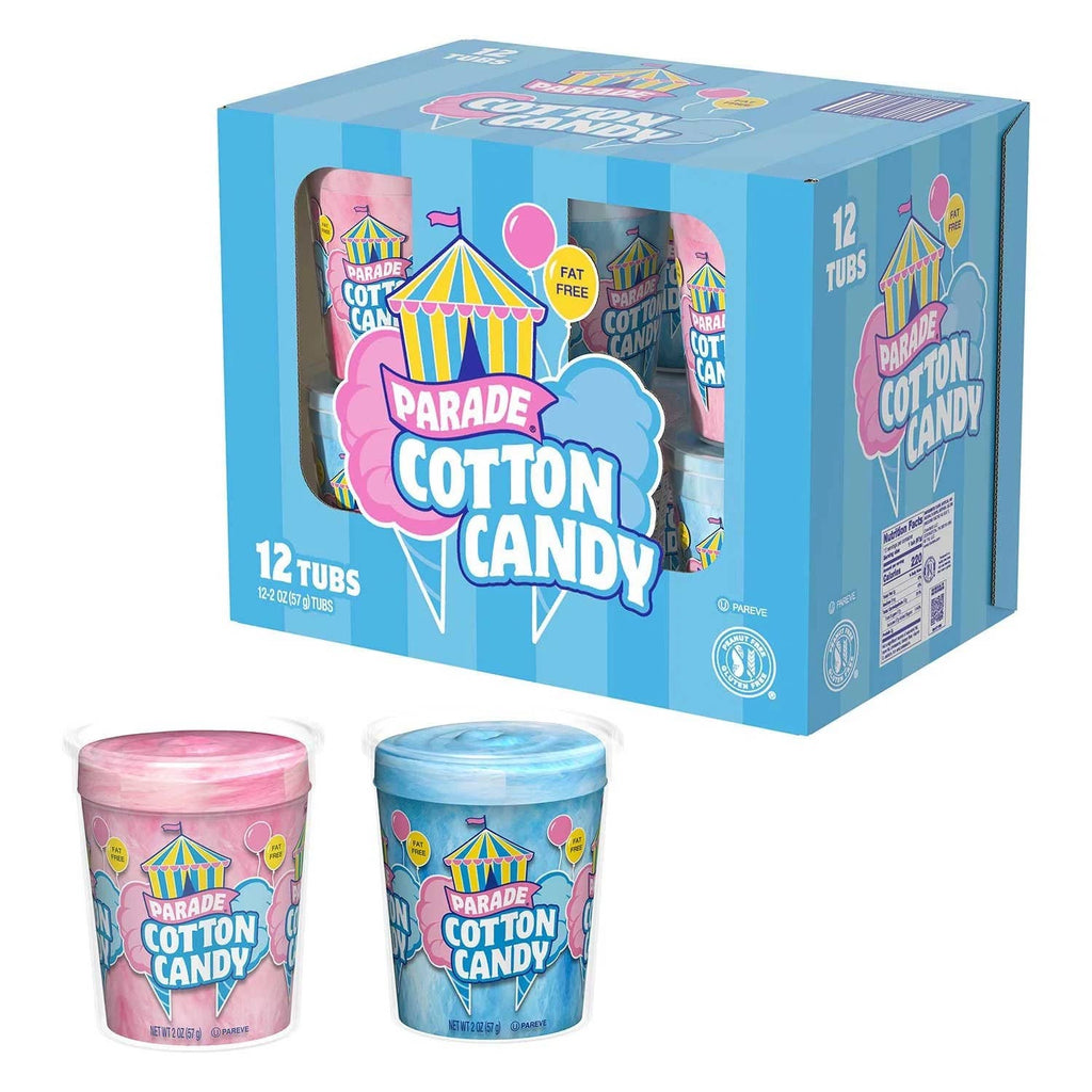 Parade Cotton Candy 2oz Pink / Blue Tub