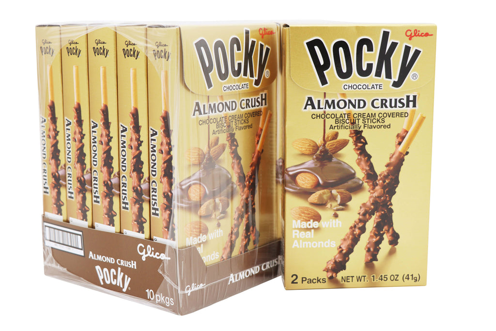 🍫 Pocky Almond Crush (70g) ✨