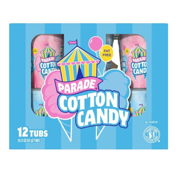 Parade Cotton Candy 2oz Pink / Blue Tub