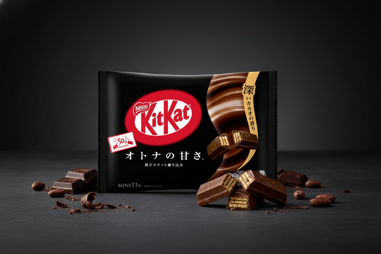 🍫 Japanese Kit Kat (Dark Chocolate) 🖤
