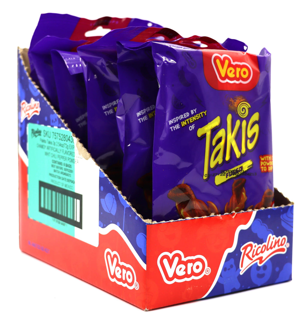Takis Fuego 3pk Lollipop w/Chilli Pepper Powder