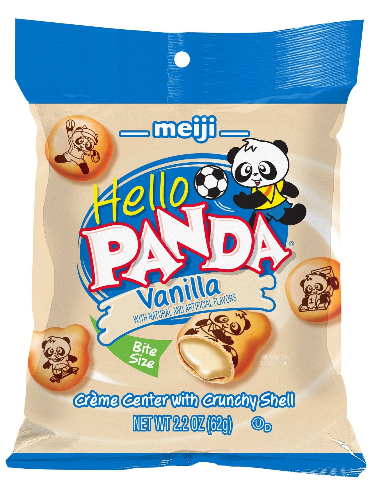 🐼 Meiji Hello Panda (Vanilla) 🍦2.2oz Bag