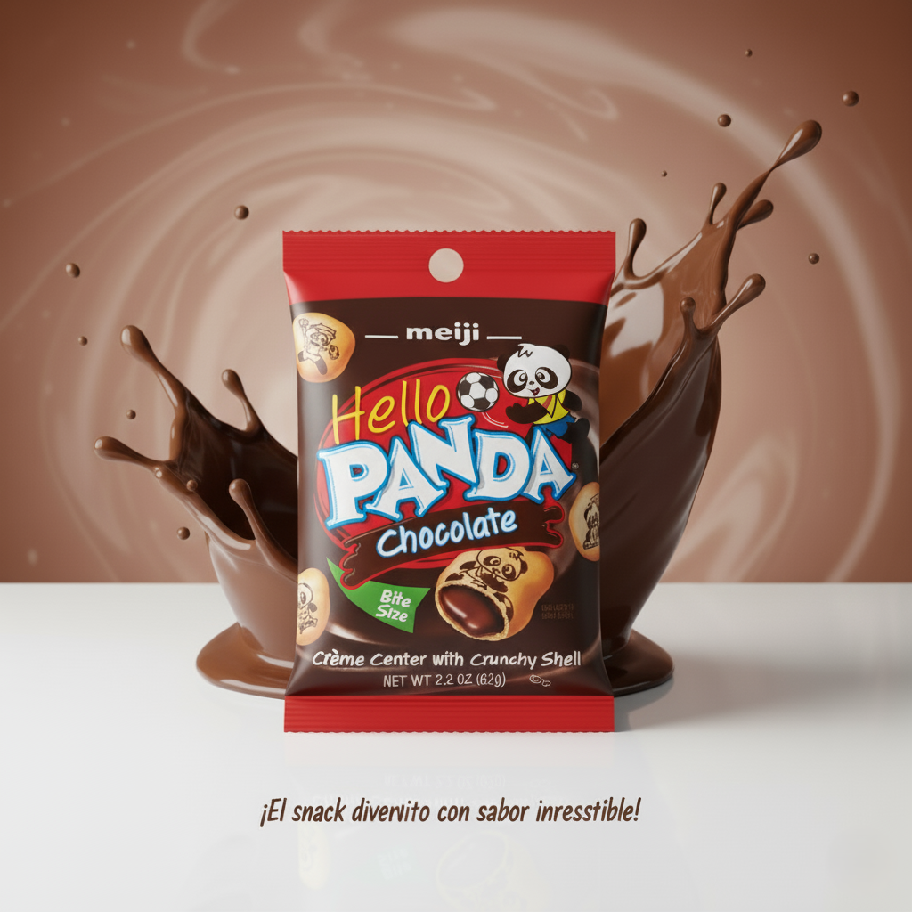 🐼 Meiji Hello Panda (Chocolate) 🍫 2.2oz Bag