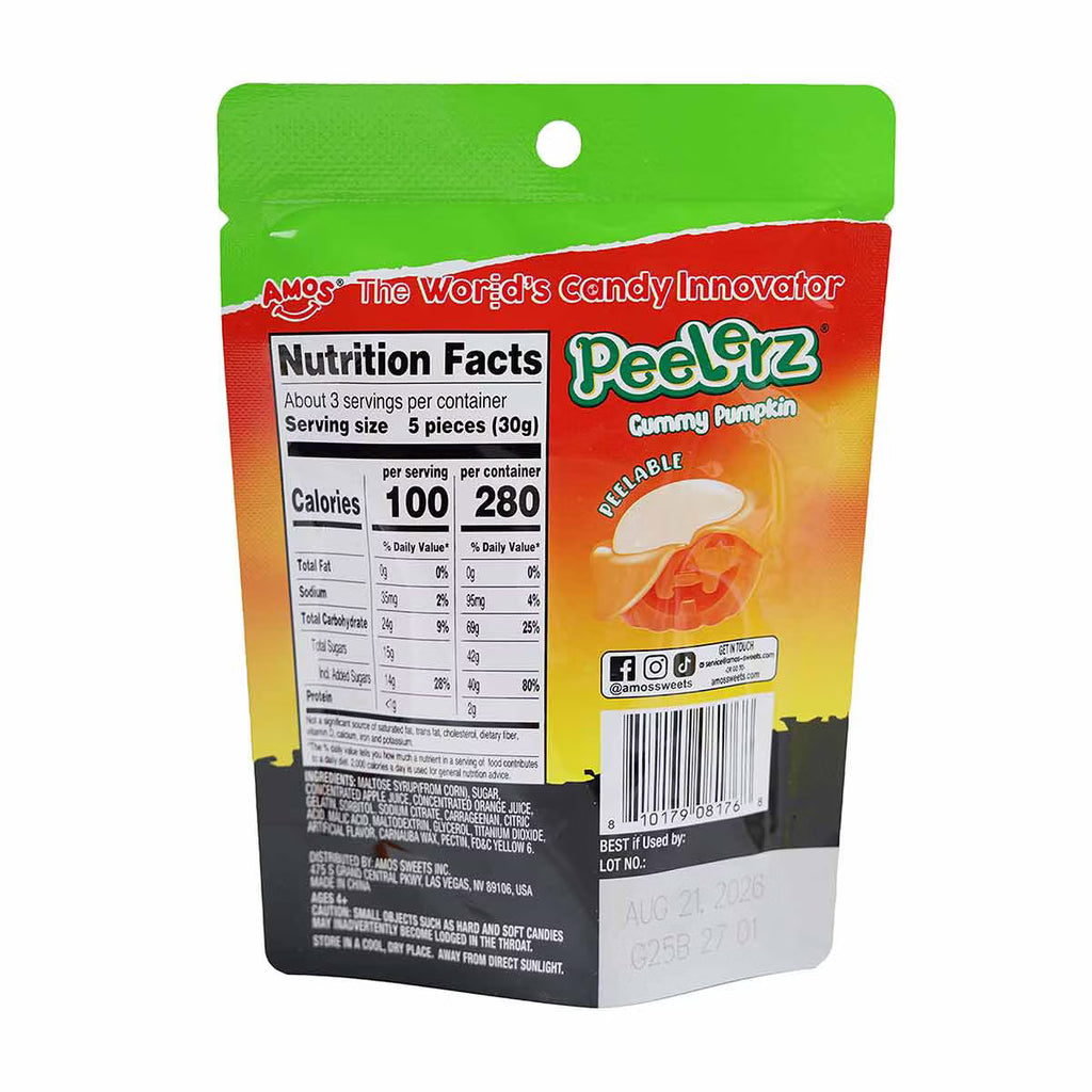 Peelerz Gummy Pumpkin 6oz