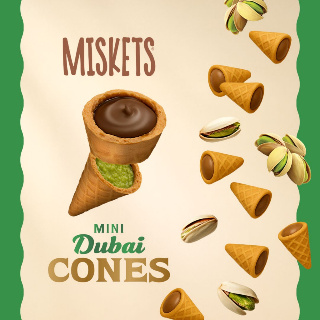 💚 Dubai Pistachio Chocolate Cones 🍦