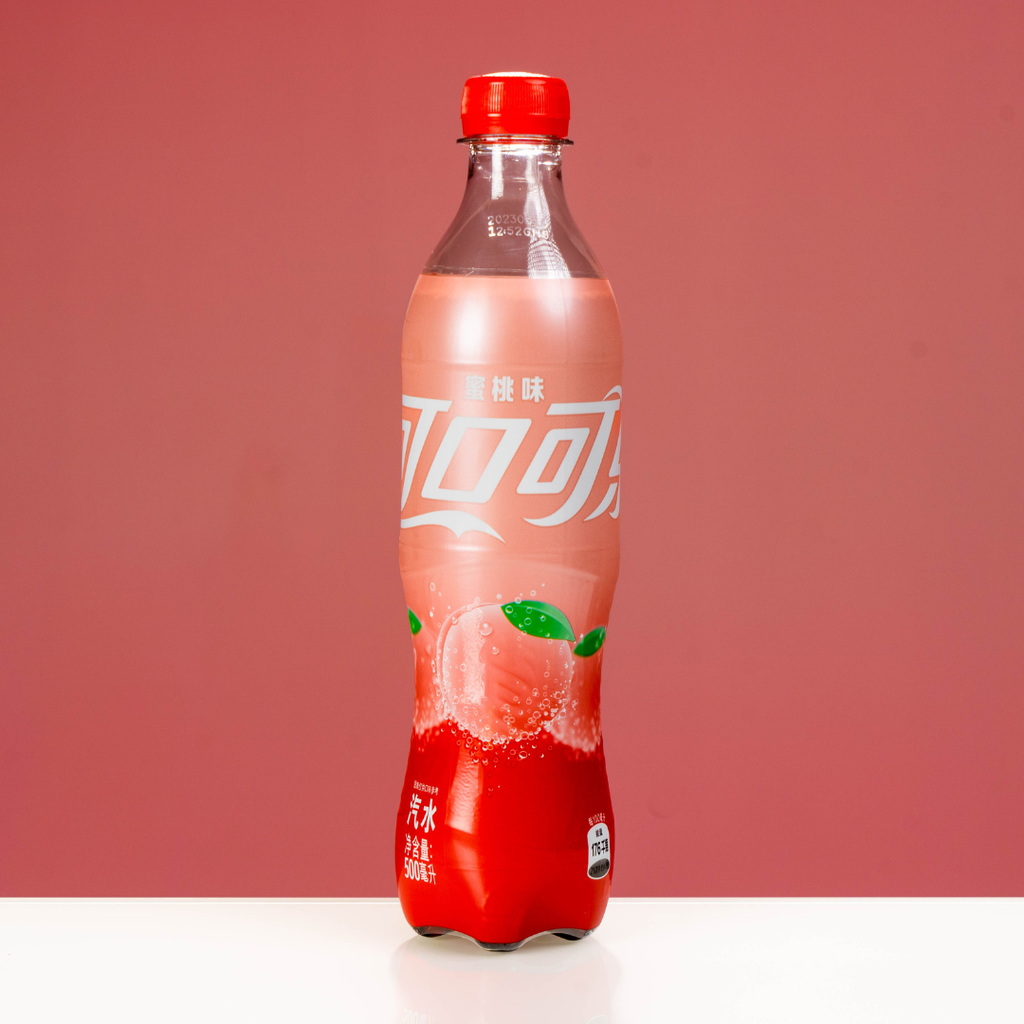 🍑 Coca-Cola Peach (China Import, 500ml) 🥤