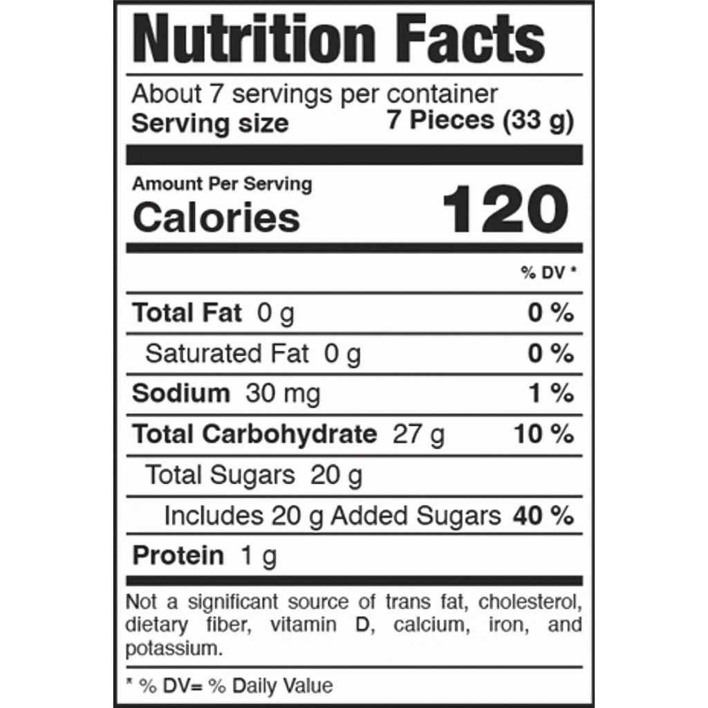 🍏 Jarritos Sour Gummies (8oz Peg Bag) 🍋