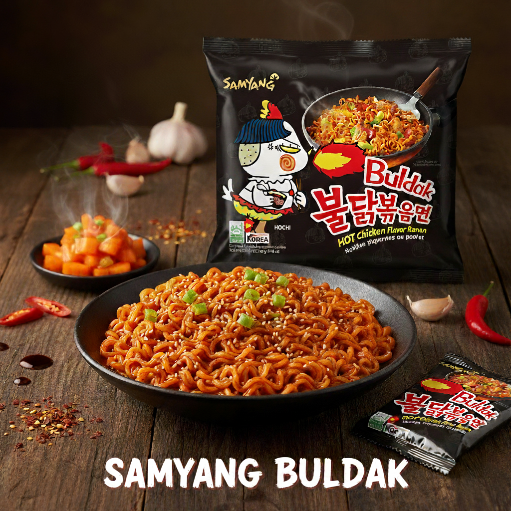 🌶️ Samyang Buldak Original Ramen (Hot Chicken Flavor) 🔥