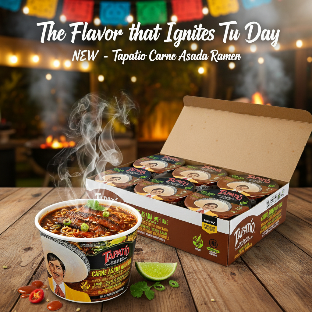 🥩 Tapatio Carne Asada with Lime Ramen Noodle Soup 🌶️
