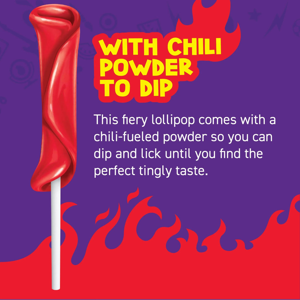 🌶️ Takis Fuego Lollipop with chili powder (3-Pack) 🔥
