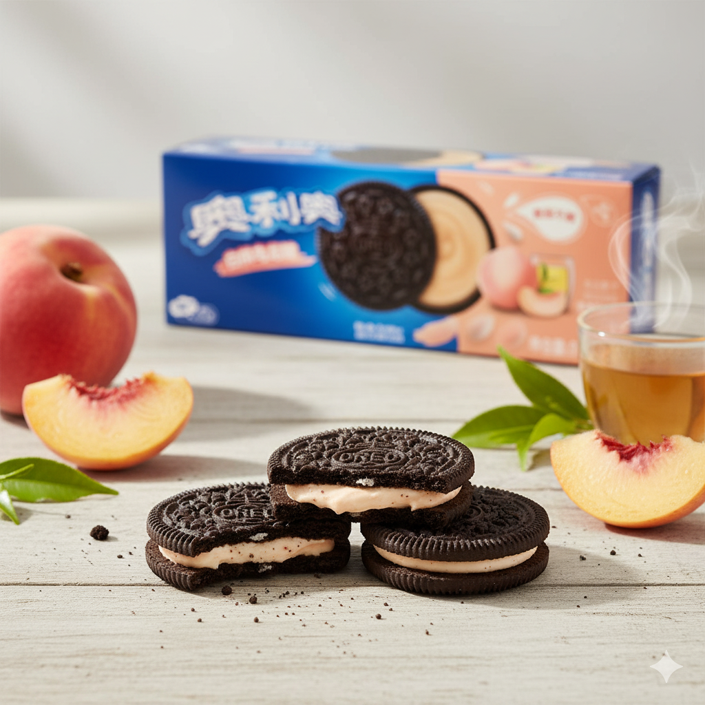 🍑 Oreo (White Peach Oolong Tea) - China Import 🍵